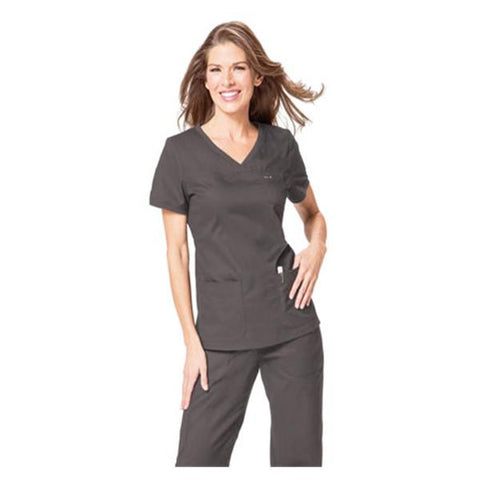 Koi by Kathy Peterson Scrub Pant 713 Womens X-Small Steel Grey Each - 713-24-XS
