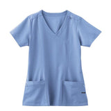 Jockey (TM) Scrubs Shirt Scrub Jockey Womens Medium Ceil Blue Each - 2306-046-M
