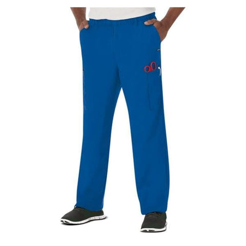 Jockey (TM) Scrubs Pant Scrub Mens 4X Large Royal Blue Each - 2305-064-4XL