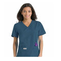 Urbane (TM) Shirt Scrub Urbane Crossover Womens Medium Steel Grey Each - 9534-STP-MED