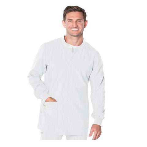 Landau Uniforms Inc. Jacket Warm-Up White 3X Large Each - 7551-WWVC-3X