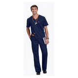 Orange Standard Shirt Scrub Orange Standard G3107 Balboa Unisex 2X Large Navy Each - G3107-12-2XL