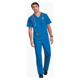 Orange Standard Shirt Scrub Orange Standard G3107 Balboa Unisex X-Small Royal Blue Each - G3107-20-XXS