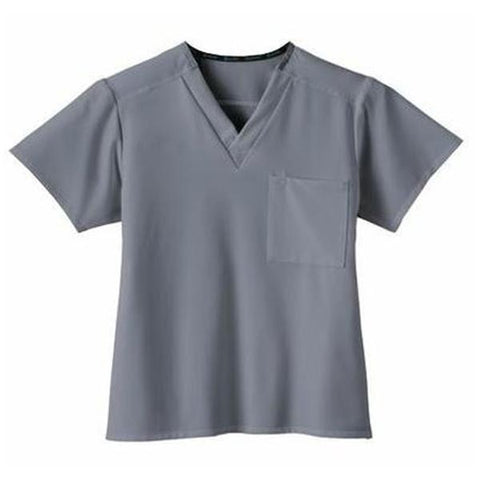 Jockey (TM) Scrubs Shirt Scrub Jockey 2200 Unisex X-Large Pewter Each - 2200-1054-XL