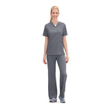Jockey (TM) Scrubs Shirt Scrub Jockey 2200 Unisex X-Small Pewter Each - 2200-1054-XS