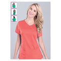 Urbane (TM) Shirt Scrub Sophie Crossover Womens X-Small Papaya Each - 9577-OPAH-XS