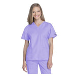 Cherokee Workwear Shirt Scrub Cherokee Womens Large Orchid Each - 4700-ORCW-L