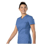 ScrubZone (R) by Landau Shirt Scrub Unisex 5X Large Ceil Blue Each - 71221BCP5XL