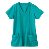 Jockey (TM) Scrubs Shirt Scrub Jockey 2306 Womens Large Teal Each - 2306-017-L