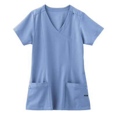 Jockey (TM) Scrubs Shirt Scrub Jockey 2306 Womens 3X Large Ceil Blue Each - 2306-046-3XL