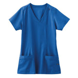 Jockey (TM) Scrubs Shirt Scrub Jockey 2306 Womens Small Royal Blue Each - 2306-064-S