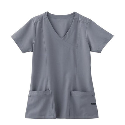 Jockey (TM) Scrubs Shirt Scrub Jockey 2306 Womens Large Pewter Each - 2306-1054L