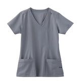 Jockey (TM) Scrubs Shirt Scrub Jockey 2306 Womens Large Pewter Each - 2306-1054L