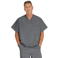 Medline Industries Inc Shirt Scrub Fifth Ave Unisex Medium Charcoal Each - 5910CHRM