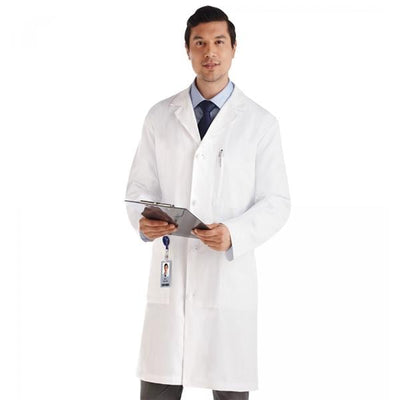 META By White Swan Lab Coat 100% Eachsy Care Cotton Twill Mens White Size 40 40 in Each - 762-011-40