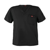 Dickies Shirt Scrub Dickies 81722 Small Black Each - 81722-BLKZ-S