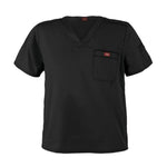 Dickies Shirt Scrub Dickies 81722 X-Small Black Each - 81722-BLKZ-XS