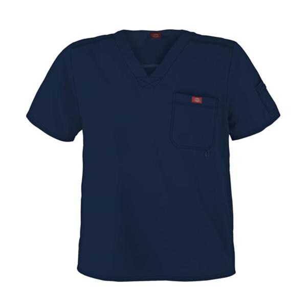 Dickies Shirt Scrub Dickies 81722 2X Large Navy Each - 81722-NVYZ-2XL