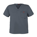 Dickies Shirt Scrub Dickies 81722 2X Large Pewter Each - 81722-PEWZ-2XL