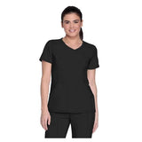 Cherokee Workwear Shirt Scrub Cherokee 2625 Small Black Each - 2625A-BAPS-S