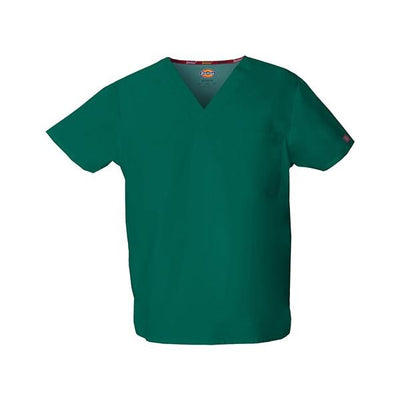 Strategic Partners, Inc Shirt Scrub Dickies 83706 Medium Hunter Green Each - 83706-HUWZ-MED