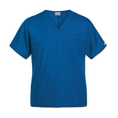 Strategic Partners, Inc Shirt Scrub Cherokee Workwear 4777 Unisex Small Royal Blue Each - 4777-ROYW-S