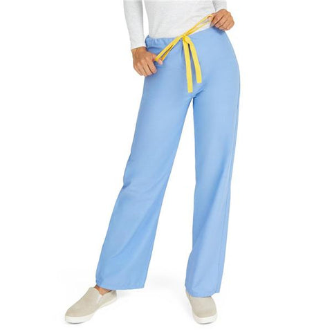 Medline Industries Inc Pant Scrub 55% Cotton / 45% Polyester Unisex Ceil Lg Reg Reversible 1 Pocket Each - M600NTHL-CA
