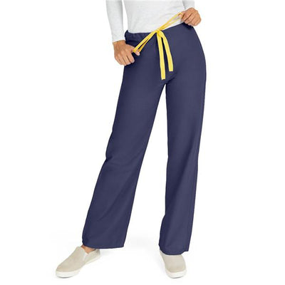 Medline Industries Inc Pant Scrub 55% Cotton / 45% Polyester Unisex Navy Sm Reg Reversible 1 Pocket Each - M600NNTS-CA