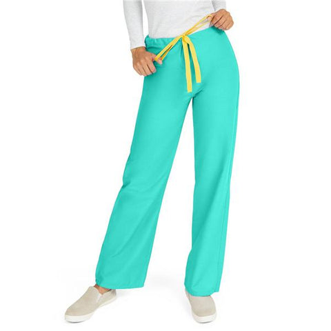 Medline Industries Inc Pant Scrub 55% Cotton / 45% Polyester Unisex Jade Sm Reg Reversible 1 Pocket Each - M600NTJL-CA