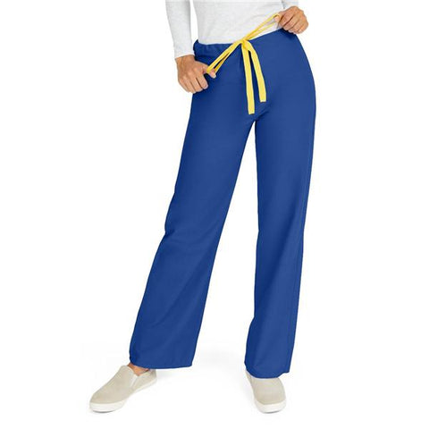 Medline Industries Inc Pant Scrub 55% Cotton / 45% Polyester Unisex Sapphire Sm Reg Reversible Pckt Each - M600NHTS-CA