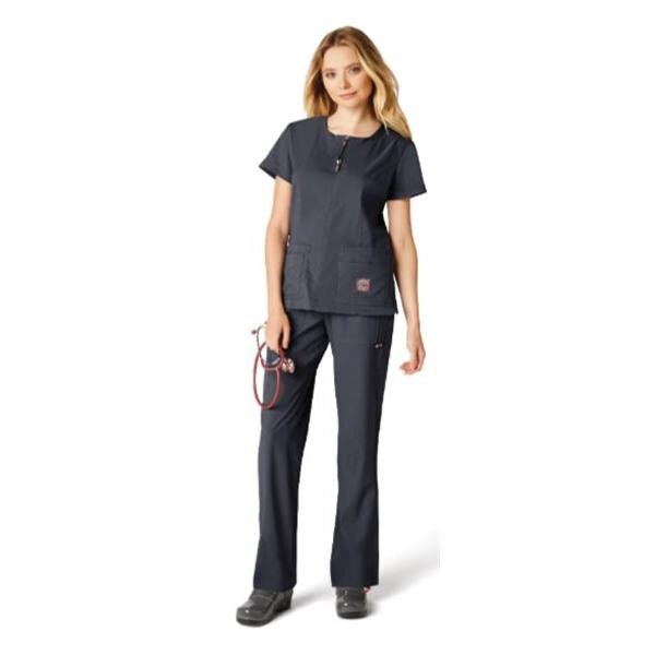koi Design LLC Scrub Top koi Lite Serenity Medium Charcoal Each - 317-077-M