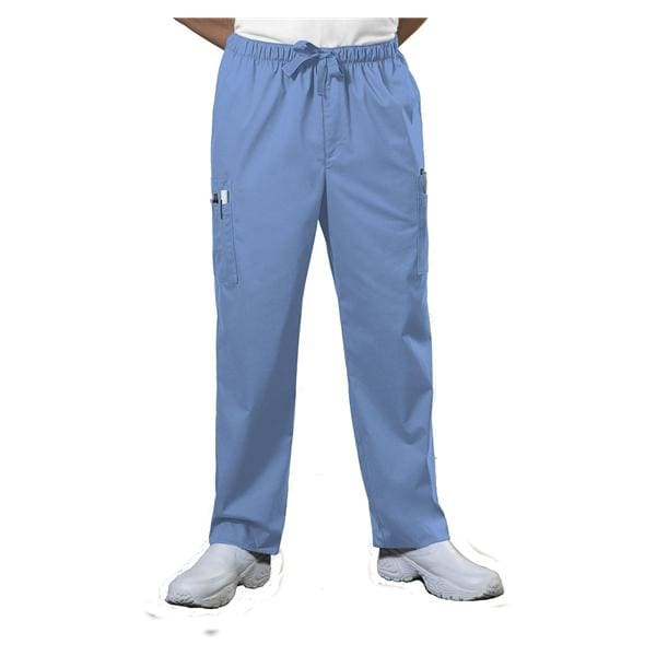 Cherokee Workwear Pant Scrub Mens Large Ceil Blue Each - 4243-CIEW-L