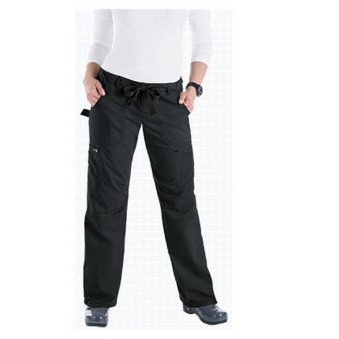 koi Design LLC Scrub Pant Koi Medium Tall Black Each - 713T-02-M