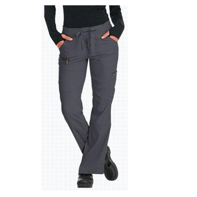 koi Design LLC Scrub Pant koi Lite X-Small Petite Charcoal Each - 721P-077-XS