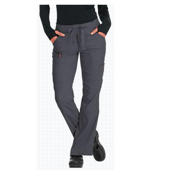koi Design LLC Scrub Pant koi Lite X-Small Petite Charcoal Each - 721P-077-XS