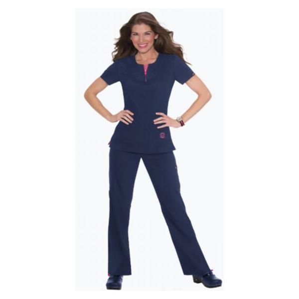 koi Design LLC Scrub Top koi Lite Serenity 2X Large Navy Each - 317-012-2XL
