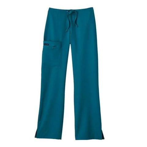 Jockey (TM) Scrubs Scrub Pant Jockey Womens Medium Petite Caribbean Blue Each - 2249-080-MP