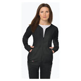 koi Design LLC Jacket Warm-Up Black X-Small Each - 445-002-XS
