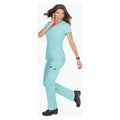 koi Design LLC Scrub Top Koi Mackenzie Womens Small Turquoise Each - 204-059-S