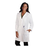 META By White Swan Lab Coat 100% Cotton Twill Womens White Size Each - 763-011-4