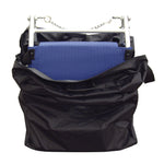 Drive Medical Super Light, Folding Transport Chair with Carry Bag and Flip-Back Arms - SL18
