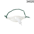 Dynarex Tracheostomy Masks With Swivel Tubing Connector adult with adapter case of 50