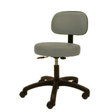Winco Mfg, LLC Chair Task Gray 2" Casters Adjustable Backrest 5 Leg Each - 4350-07