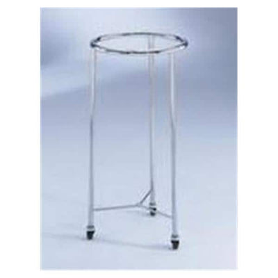 Blickman Industries Hamper Laundry Chrome Round 18" Silver Each - 962018000
