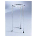 Blickman Industries Hamper Laundry Chrome Round 18" Silver Each - 962018000
