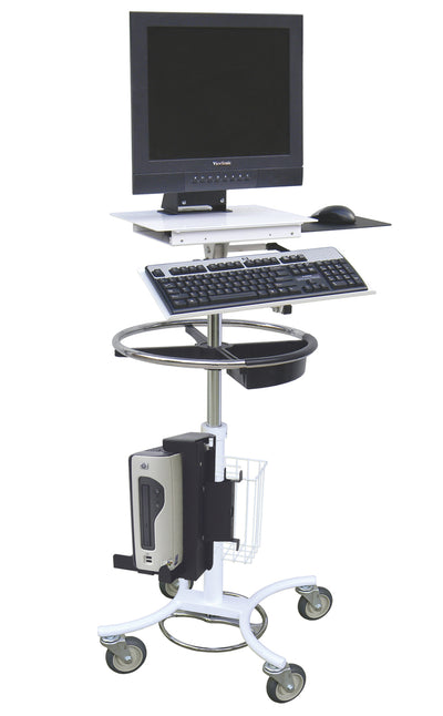 Omnimed Mobile Computer Secure EMS Stand