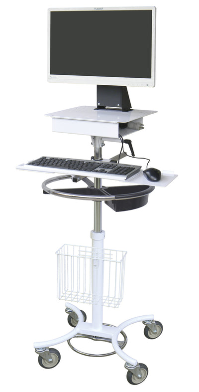 Omnimed All-In-One Mobile EMS Computer Stand