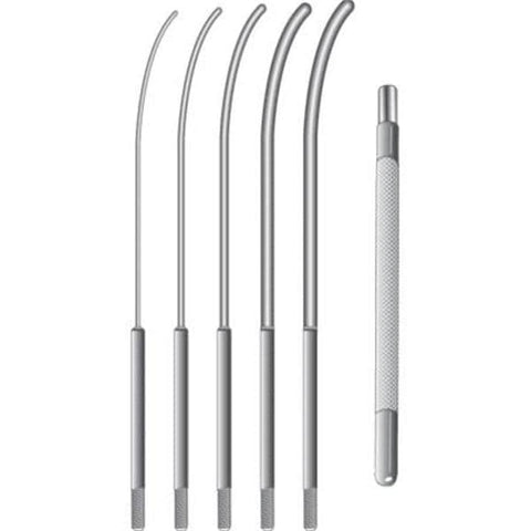 Sklar Instruments Handle Mini Dilator/Os Finder 4-1/2" Straight Reusable Stainless Steel Each - 90-6281