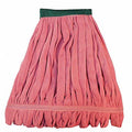 Clamp Quick Change Side-Gate Microfiber Tube Wet Mop Head Red
