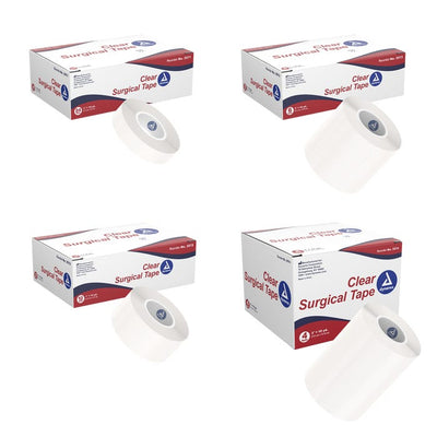 Dynarex Clear Surgical Tape case of 12 Quantity per box: 12